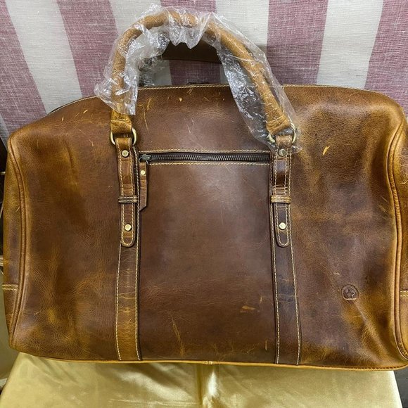 NWT Aaron Leather Goods 1pc bag - Picture 2 of 9